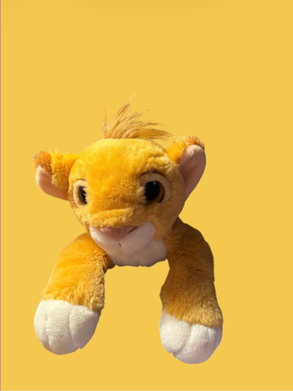 Vintage ~ 1993 ~ Disney~ The Lion King ~ “Floppy” Simba ~ Plush Toy ~ Mattel - Picture 6 of 16